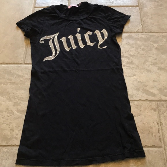 Juicy Couture Diamond lined “juicy” T-shirt - Picture 2 of 3